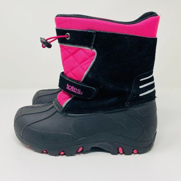 totes Other - Totes Girls Waterproof Suede Rubber Boots